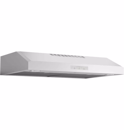 Profile range hood