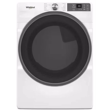 white gas dryer