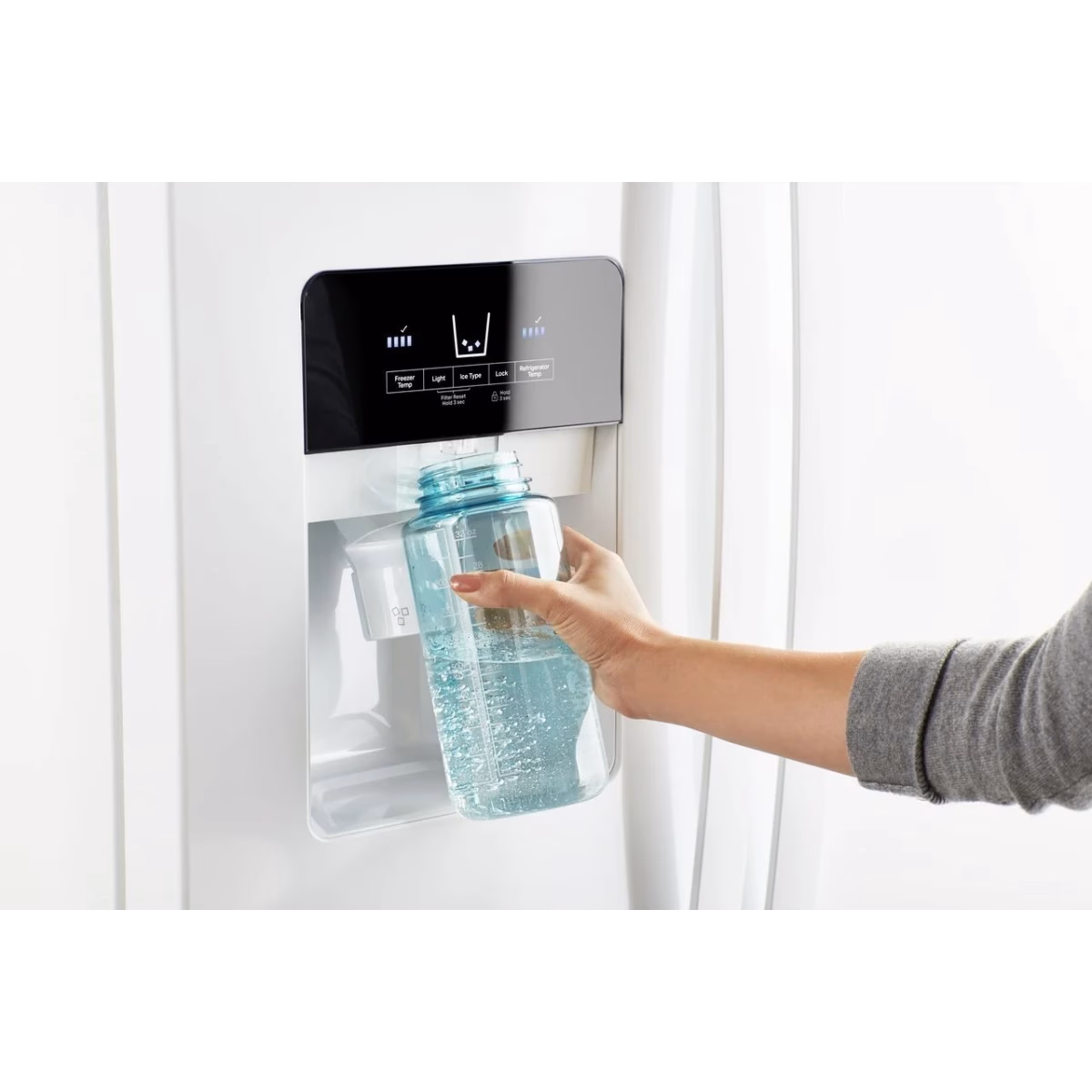 21.4 cu. ft. Side by Side Refrigerator - Image 4