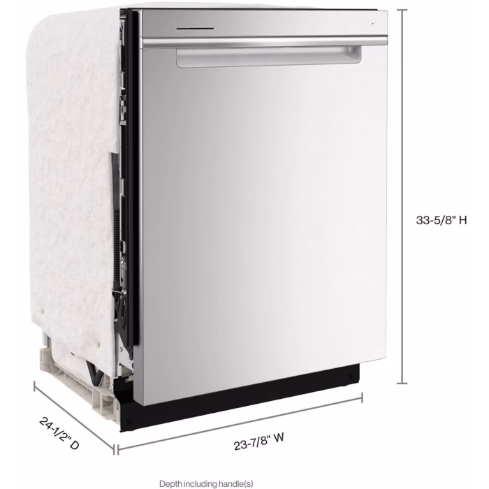 Whirlpool Stainless Steel Dishwasher with AI Intelligent Wash - Image 2